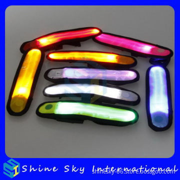 2014 New Coming Custom Logo Flashing Safety Armband